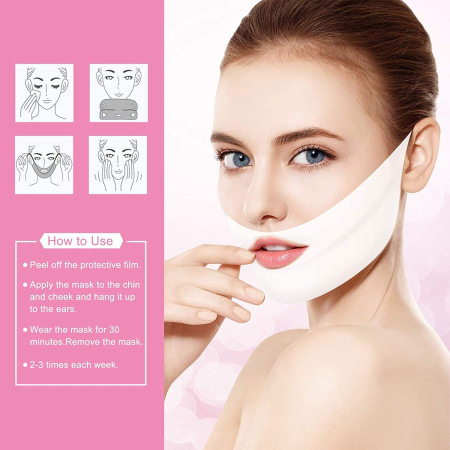V-Shape Face Slimming Mask (3 pcs)