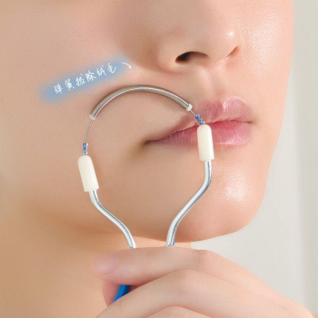 Painless Facial Hair Remover & Epilator – Spring Roller