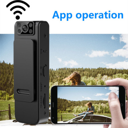HD Wifi Mini Camera Night Vision Portable Video Recorder (With Wifi)