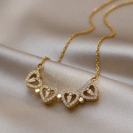 NOVA 2-Way Multi Wearing Magnetic Heart Necklace