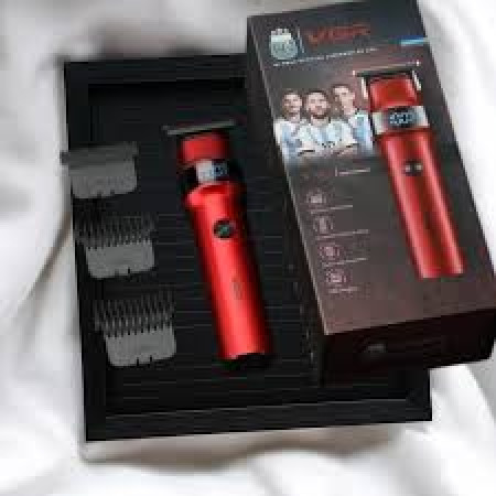 VGR V-987 Rosso Professional Beard and Moustache Trimmer for Men