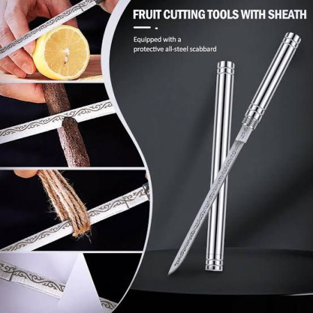 Double blade sharp portable Knife