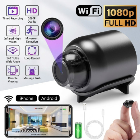 X5 Full HD Mini WiFi IP Camera