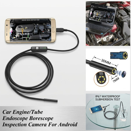 3-in-1 USB Endoscope Camera